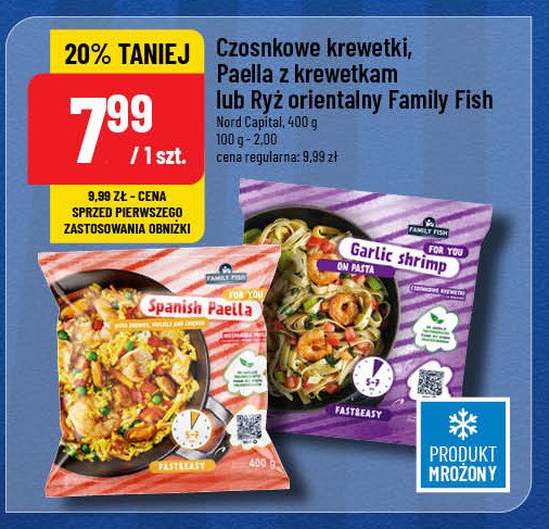 Ryż orientalny z łososiem i warzywami Family fish promocja