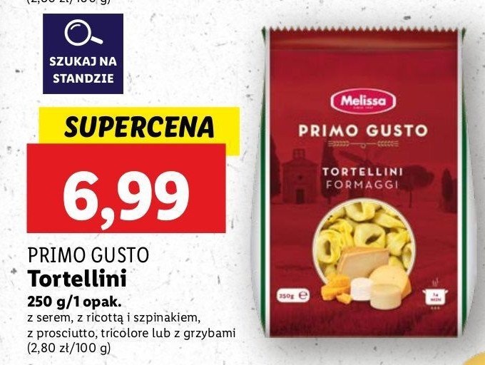 Tortellini z serem Primo gusto promocja