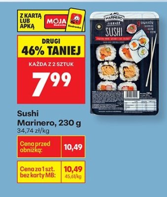 Sushi 230 g promocja w Biedronka