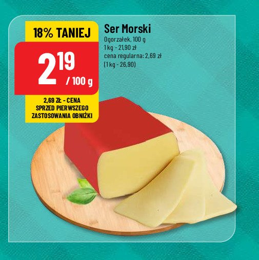 Ser żółty morski Ogorzałek promocja w POLOmarket