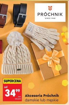 Akcesoria damskie lub męskie promocja w Biedronka