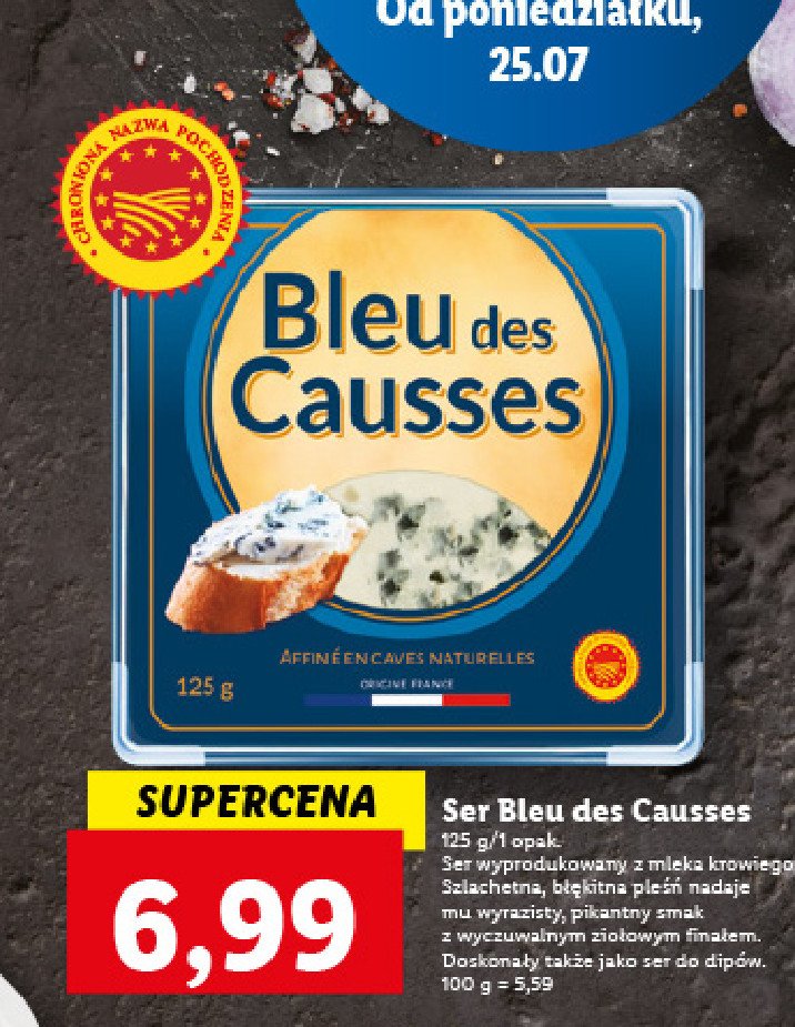 Ser pleżniowy Bleu des causses promocje