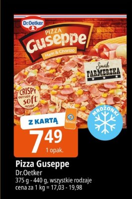 Pizza Guseppe Dr.Oetker promocja w Leclerc