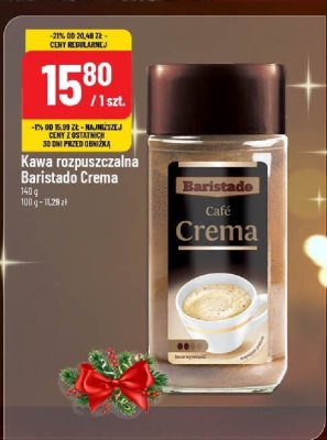 Kawa rozpuszczalna Baristado Crema promocja w POLOmarket