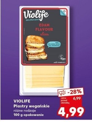 Ser edam w plastrach Violife promocja