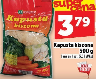 Kapusta kiszona promocja w TOPAZ