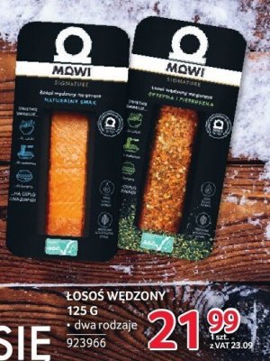Łosoś wędzony Mowi 125 g promocja w Selgros