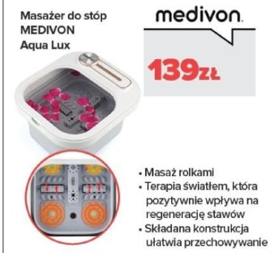 Masażer do stóp  Aqua Lux promocja w NEONET