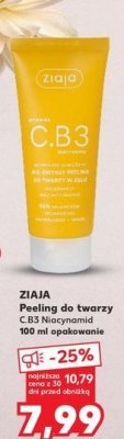 Nie-zwykły peeling do twarzy w żelu Ziaja c.b3 promocja