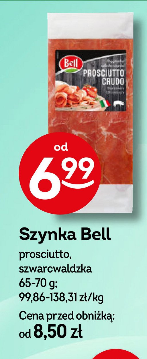 Prosciutto crudo Bell polska promocja w Żabka