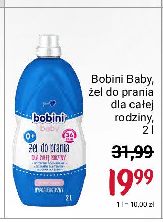 Żel do prania dla całej rodziny Bobini baby promocja