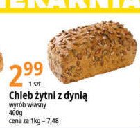 Chleb żytni z dynią Piekarnia e.leclerc promocja w Twój Market