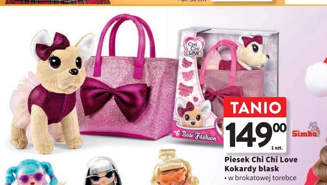 Piesek kokardy blask Chi chi love promocja