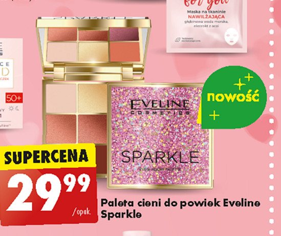 Paleta cieni sparkle Eveline cosmetics promocja