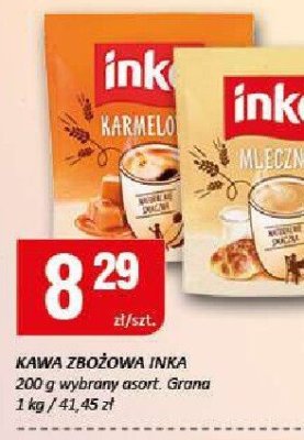 Kawa ziarnista Inka Karmelowa 200g promocja w Chorten