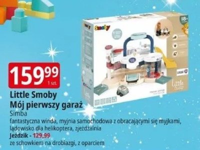 Zabawka Little Smoby Mój pierwszy garaż promocja w Leclerc