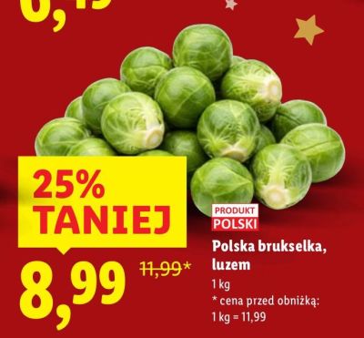 Brukselka polska, luzem promocja w Lidl