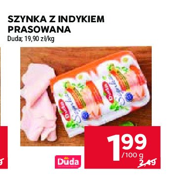 Szynka z indyka prasowana Silesia duda promocja