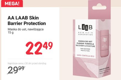 Maska do ust Skin Barrier Protection nawilżająca promocja w Rossmann
