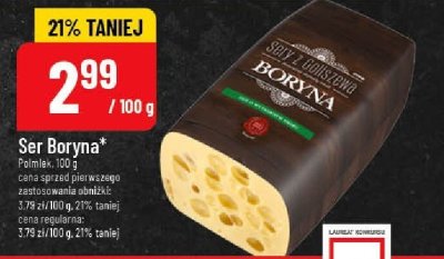 Ser Boryna Polmlek promocja w POLOmarket