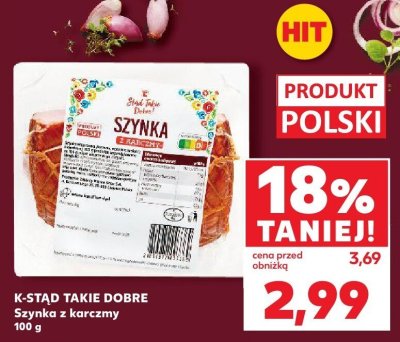 Szynka z karczmy  promocja w Kaufland