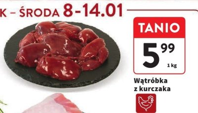 Wątróbka z kurczaka Intermarche promocja w Intermarche