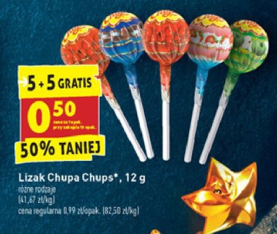 Lizak truskawka Chupa chups promocja