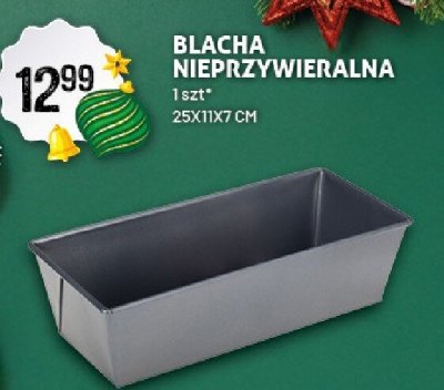 Blacha nieprzywieralna 25x11x7 cm promocja w Arhelan