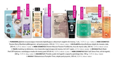 Maseczka PUREDERM głęboko oczyszczająca maseczka bąbelkująca z aktywnym węglem do twarzy promocja w Hebe