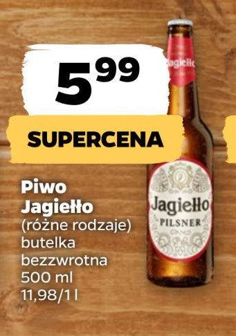 Piwo Jagiełło pilsner promocja