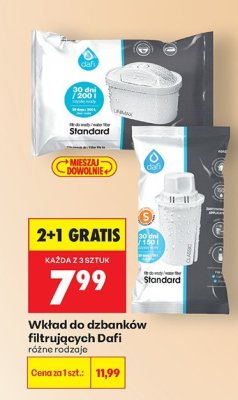 Wkład do dzbanków filtrujących Dafi promocja w Biedronka