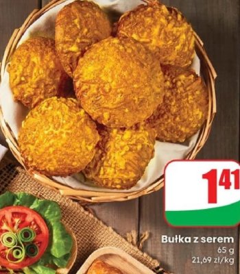 Bułka z serem promocja w Dino
