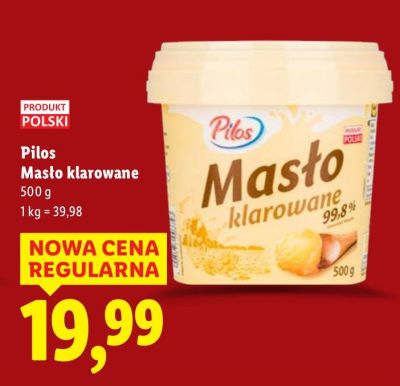Masło klarowane promocja w Lidl
