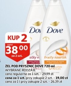 Żel pod prysznic silky velvet Dove promocja