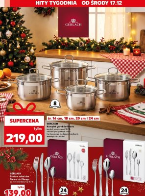 Sztućce Zestaw sztućców Tunea lub Mango promocja w Kaufland