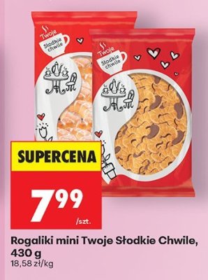 Rogaliki mini Twoje Słodkie Chwile, 430 g promocja w Biedronka