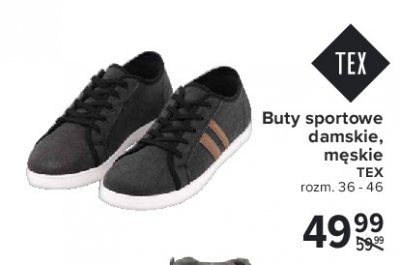 Buty sportowe m臋skie 40-46 czarne Tex promocja