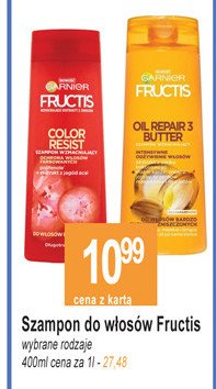 Szampon do włosów Garnier fructis oil repair 3 butter promocja