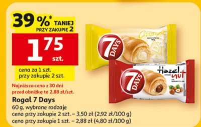 Rogal 7 Days 60 g wybrane rodzaje promocja w Auchan