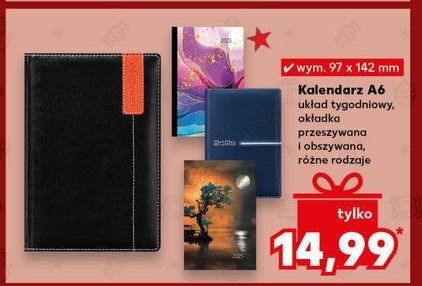 Kalendarz a6 promocja w Kaufland