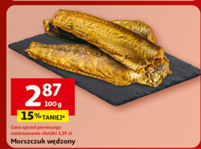 Morszczuk wędzony 100g promocja w Auchan