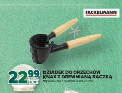 Dziadek do orzechów max z drewnianą rączką promocja w Stokrotka