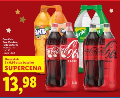 Napój Coca-Cola Zero promocja w Lidl