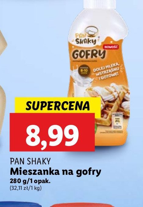 Mieszanka do przygotowania pancakes Pan shaky promocja