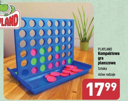 Gra cztery w rzędzie Playland promocja