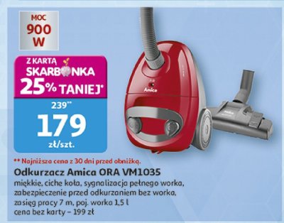 Odkurzacz Amica ORA VM1035 promocja w Auchan