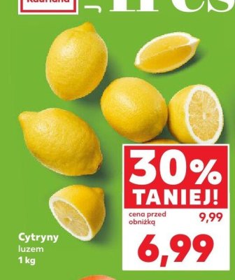 Cytryny luzem promocja w Kaufland