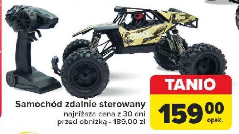 Auto monster truck promocja w Carrefour