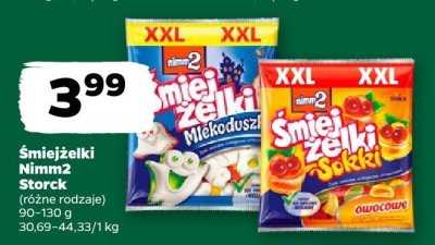 Żelki Śmiejżelki  różne rodzaje Nimm2 promocja w Netto