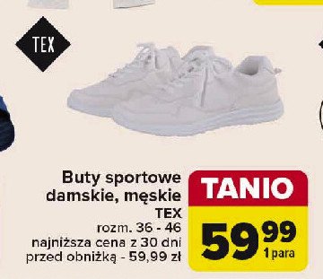 Buty sportowe 36-46 Tex promocja